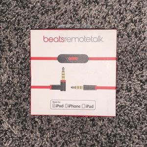 Beats remote talk (never even opened)